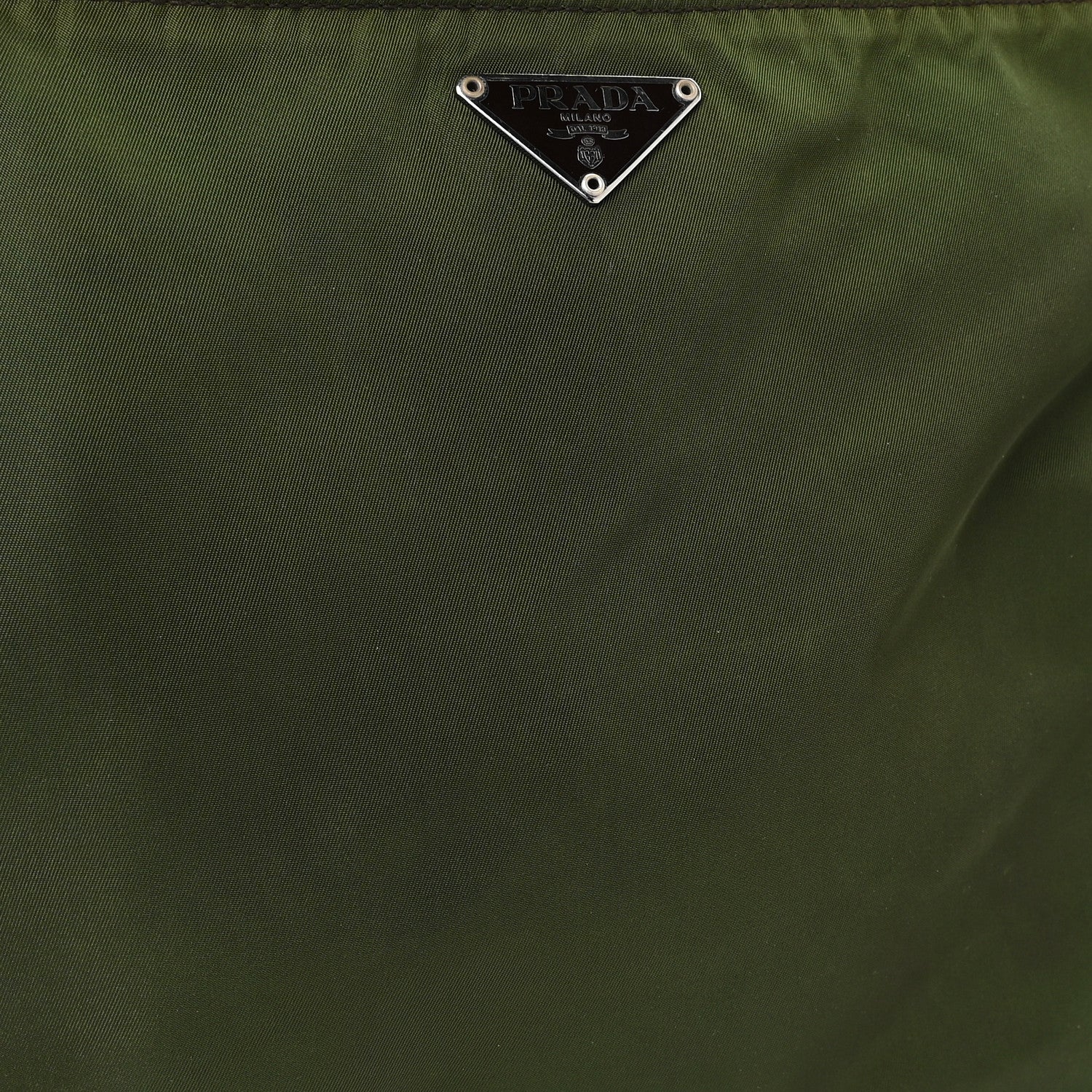 Prada Nylon Vela Flat Messenger Bag Mimetico 12 of 12