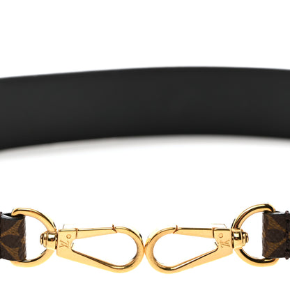 Louis Vuitton Monogram Bandouliere Shoulder Strap Black 4 of 4