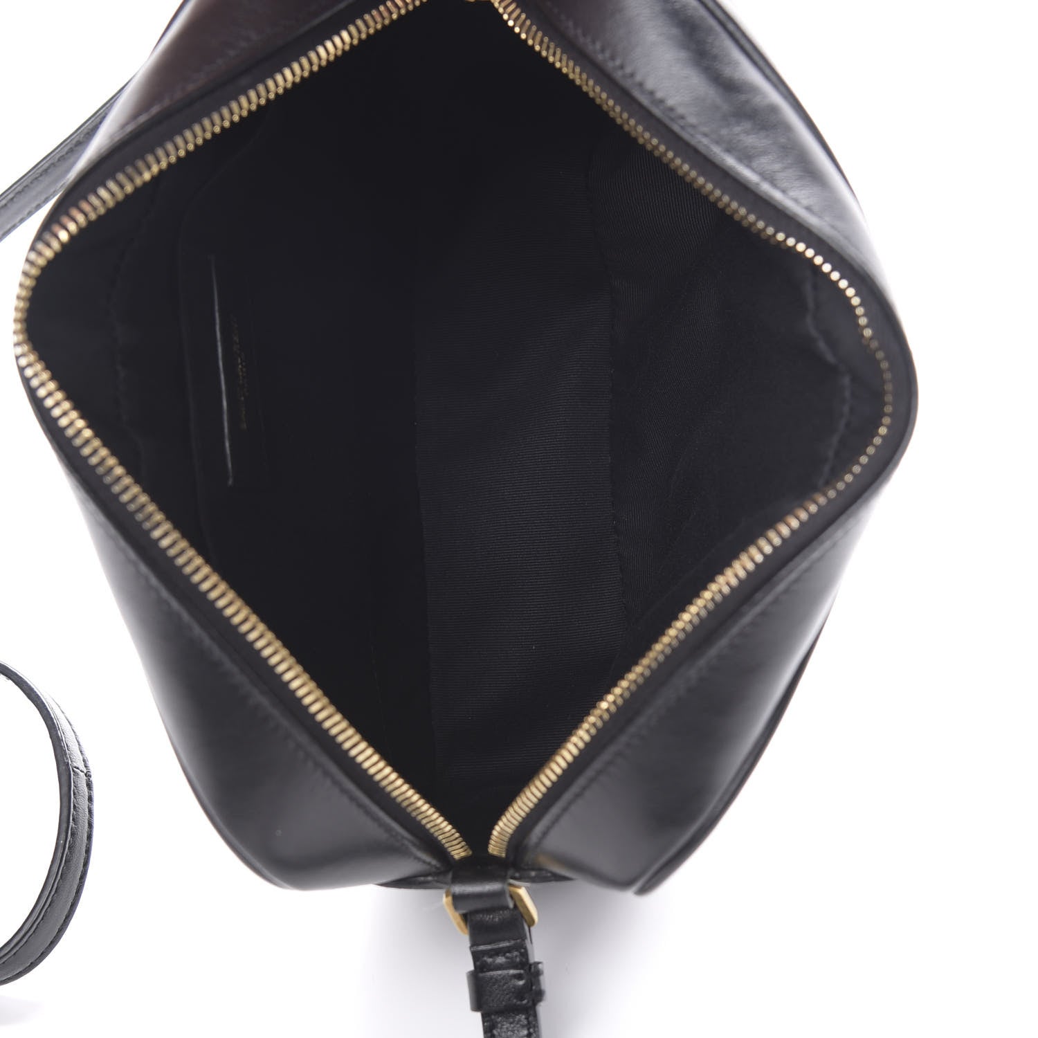 Saint Laurent Calfskin Matelasse Monogram Lou Camera Bag Black 5 of 13