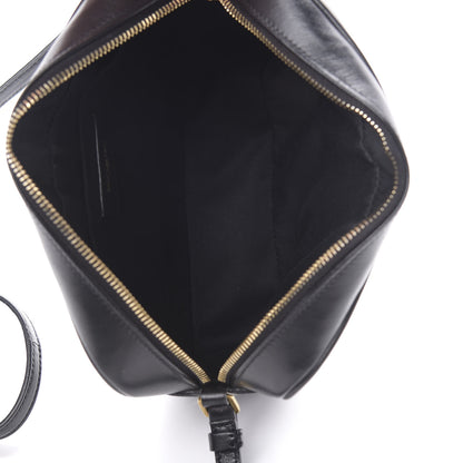 Saint Laurent Calfskin Matelasse Monogram Lou Camera Bag Black 5 of 13