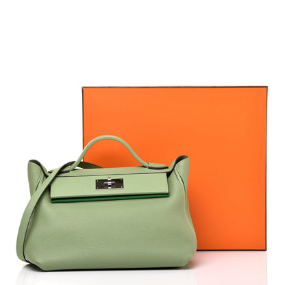 Hermes Togo Swift 24/24 29 Vert Criquet 10 of 10