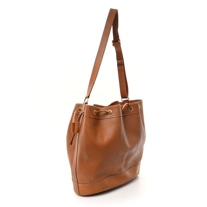 Hermes Courchevel Market Drawstring Bag 28 Gold 2 of 12