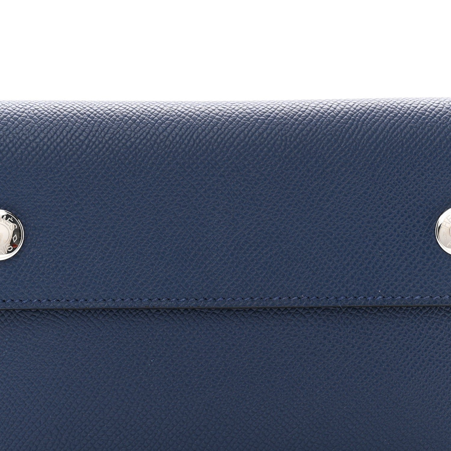 Hermes Epsom Hermesnap Wallet Bleu Navy 8 of 11