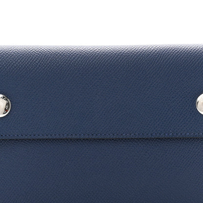 Hermes Epsom Hermesnap Wallet Bleu Navy 8 of 11