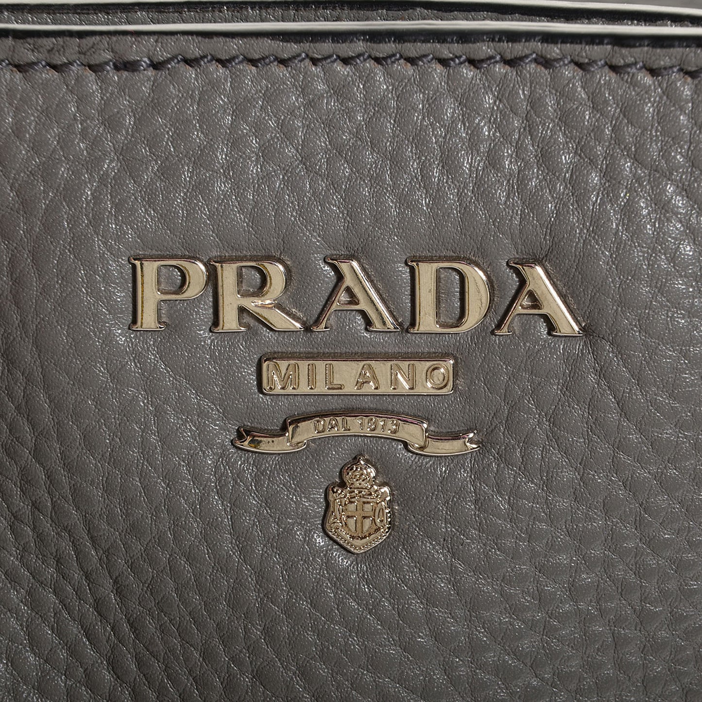 Vitello Daino Side Pocket Tote Marmo