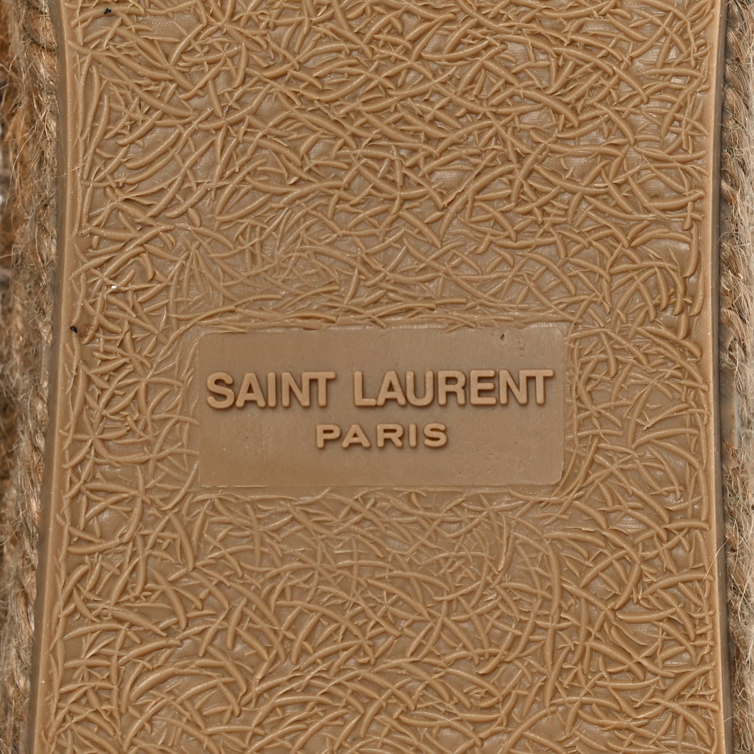 Saint Laurent Canvas Nappa Elba Light Logo Embroidered Espadrilles 40 Ecru 6 of 9