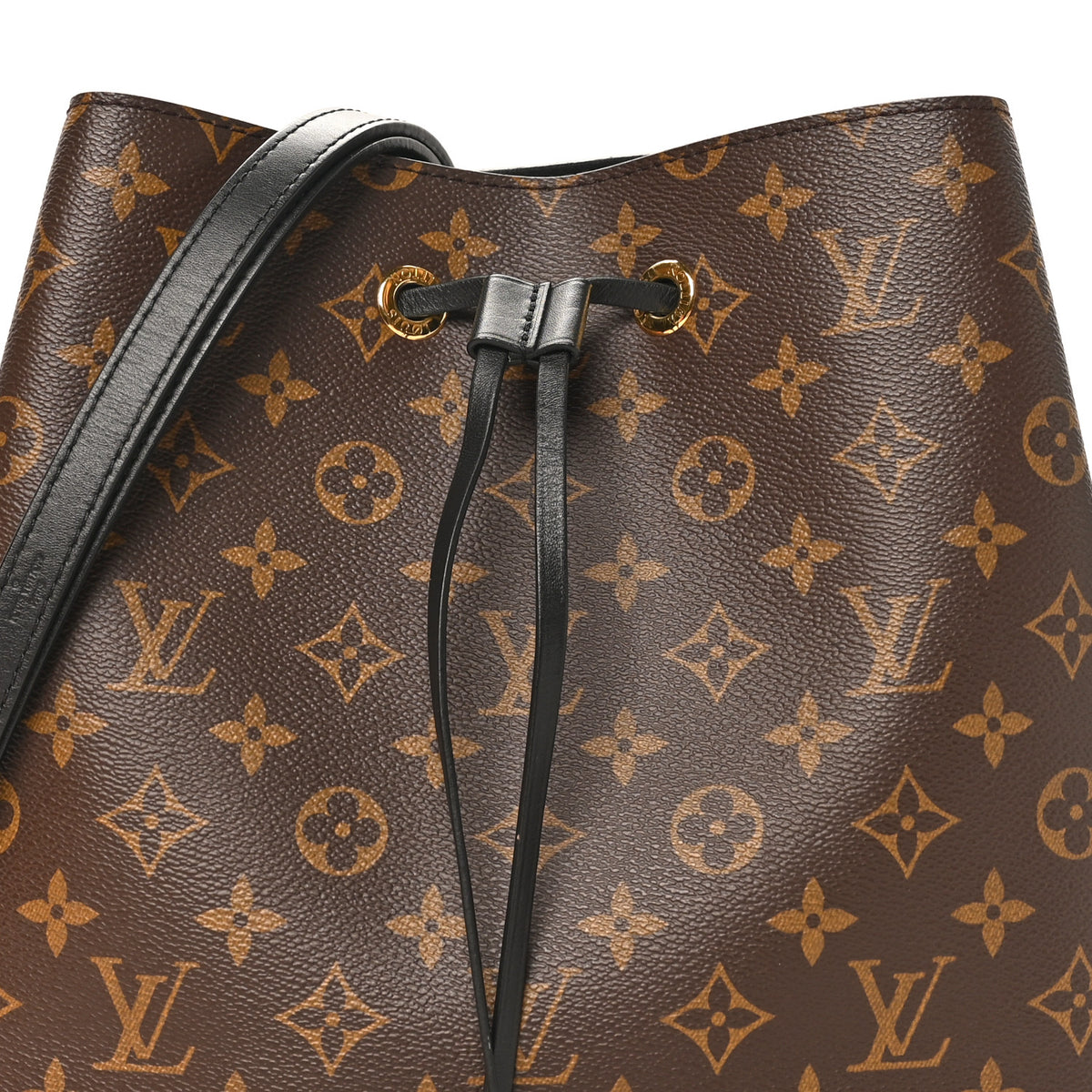 Louis Vuitton Monogram Neonoe MM Black 6 of 9