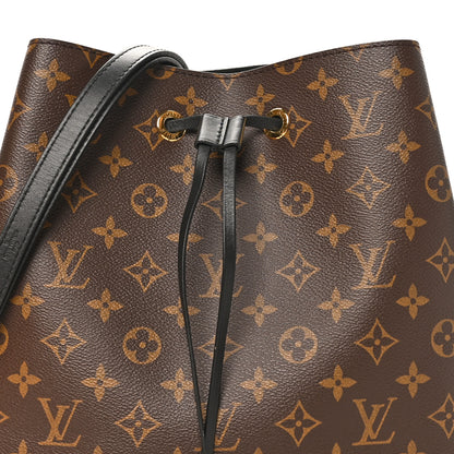 Louis Vuitton Monogram Neonoe MM Black 6 of 9