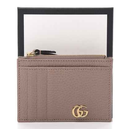 Gucci Dollar Calfskin GG Marmont Coin Case Card Holder Porcelain Rose 9 of 9