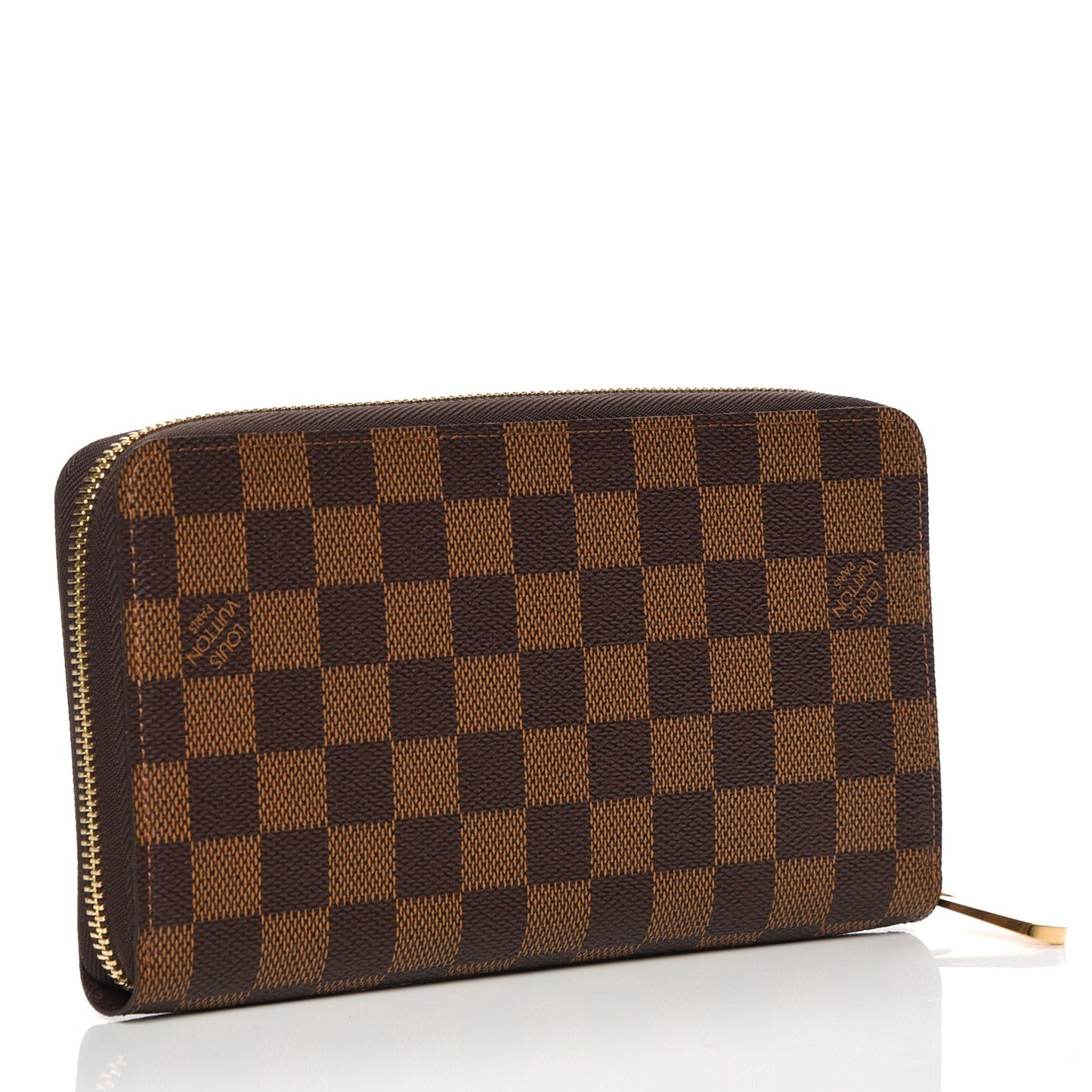Damier Ebene Zippy Organizer Wallet
