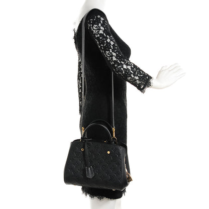 Louis Vuitton Empreinte Montaigne BB Black 2 of 7