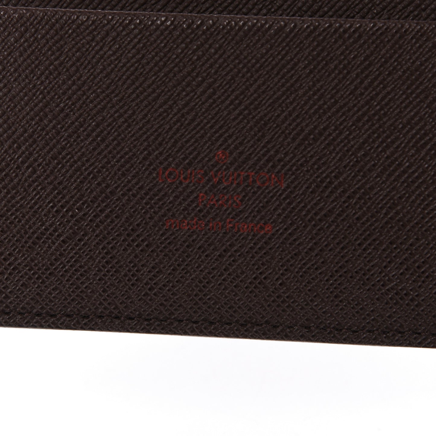 Damier Ebene Large Ring Agenda Cover