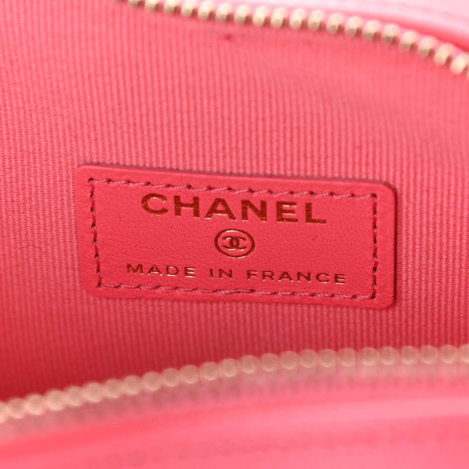 Chanel Lambskin Quilted CC In Love Heart Clutch With Chain Pink 6 of 11