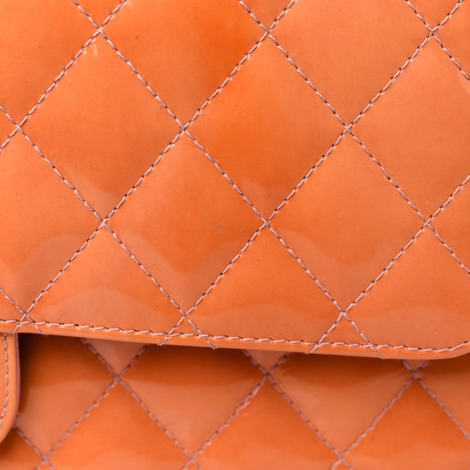 Chanel Patent Quilted Medium Double Flap Fuchsia 19 of 22