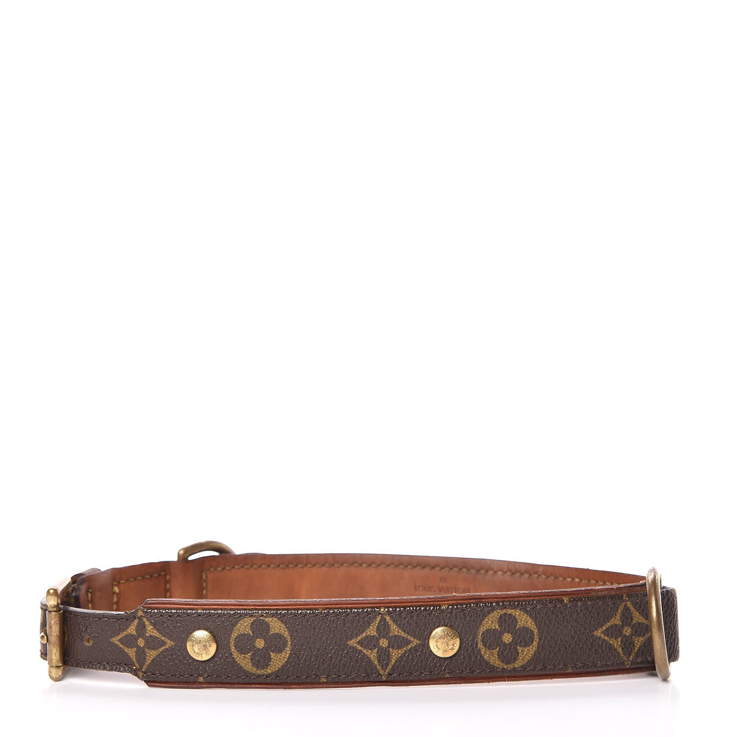 Louis Vuitton Monogram Baxter Dog Collar PM 3 of 8