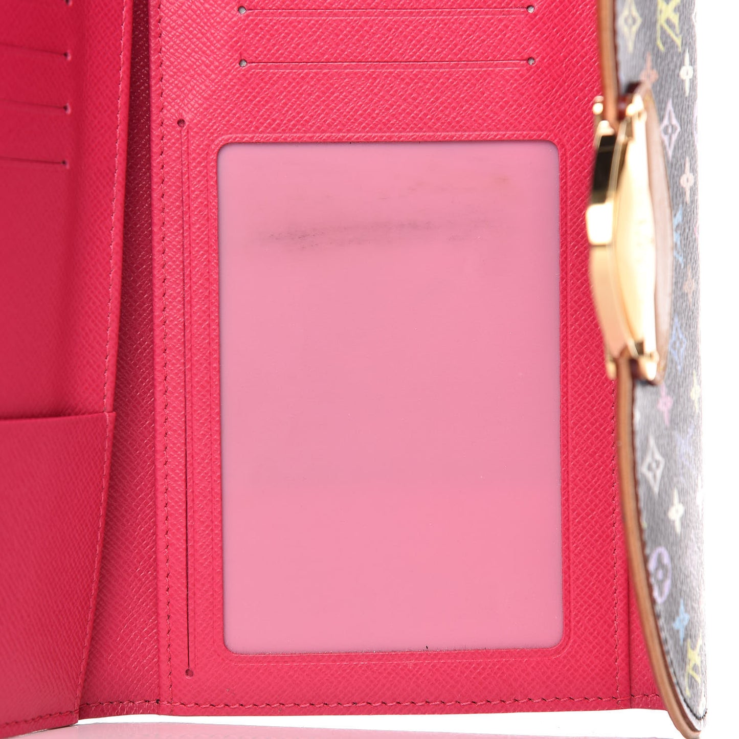 Monogram Multicolor Eugenie Wallet Black Grenade