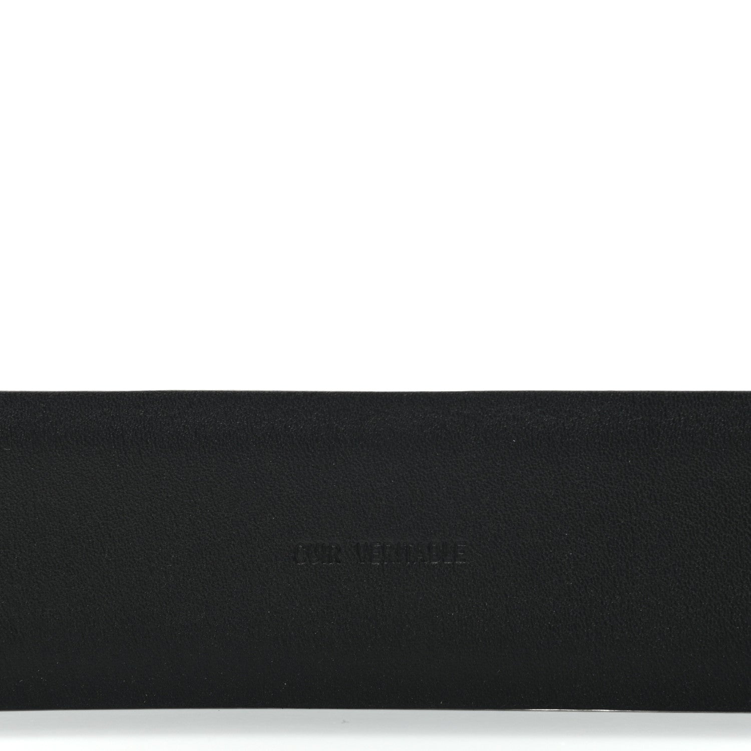 Chanel Calfskin CC Logo Belt 80 32 Black 4 of 4