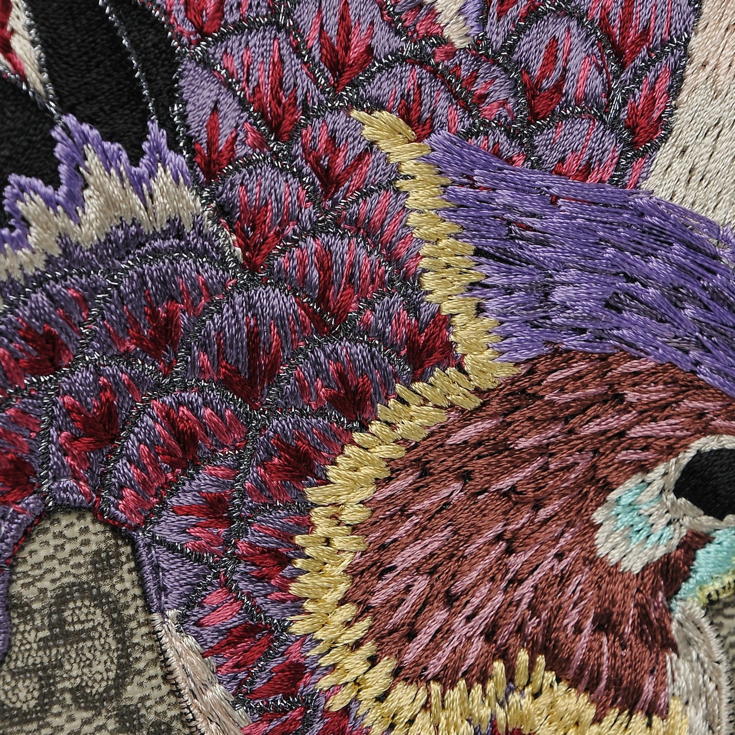 GG Supreme Monogram Embroidered Medium Dionysus Shoulder Bag Taupe