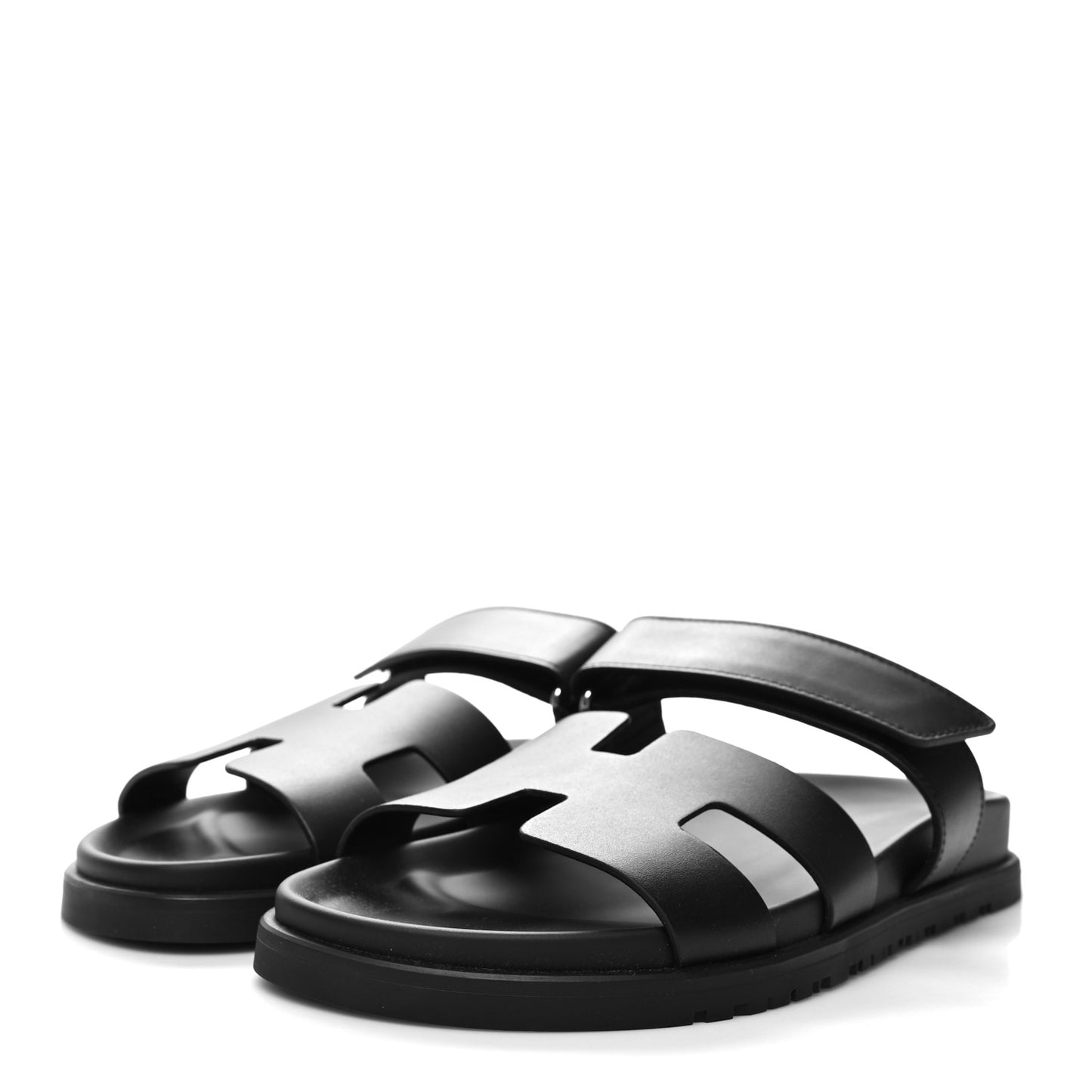 Calfskin Womens Chypre Sandals 39 Black