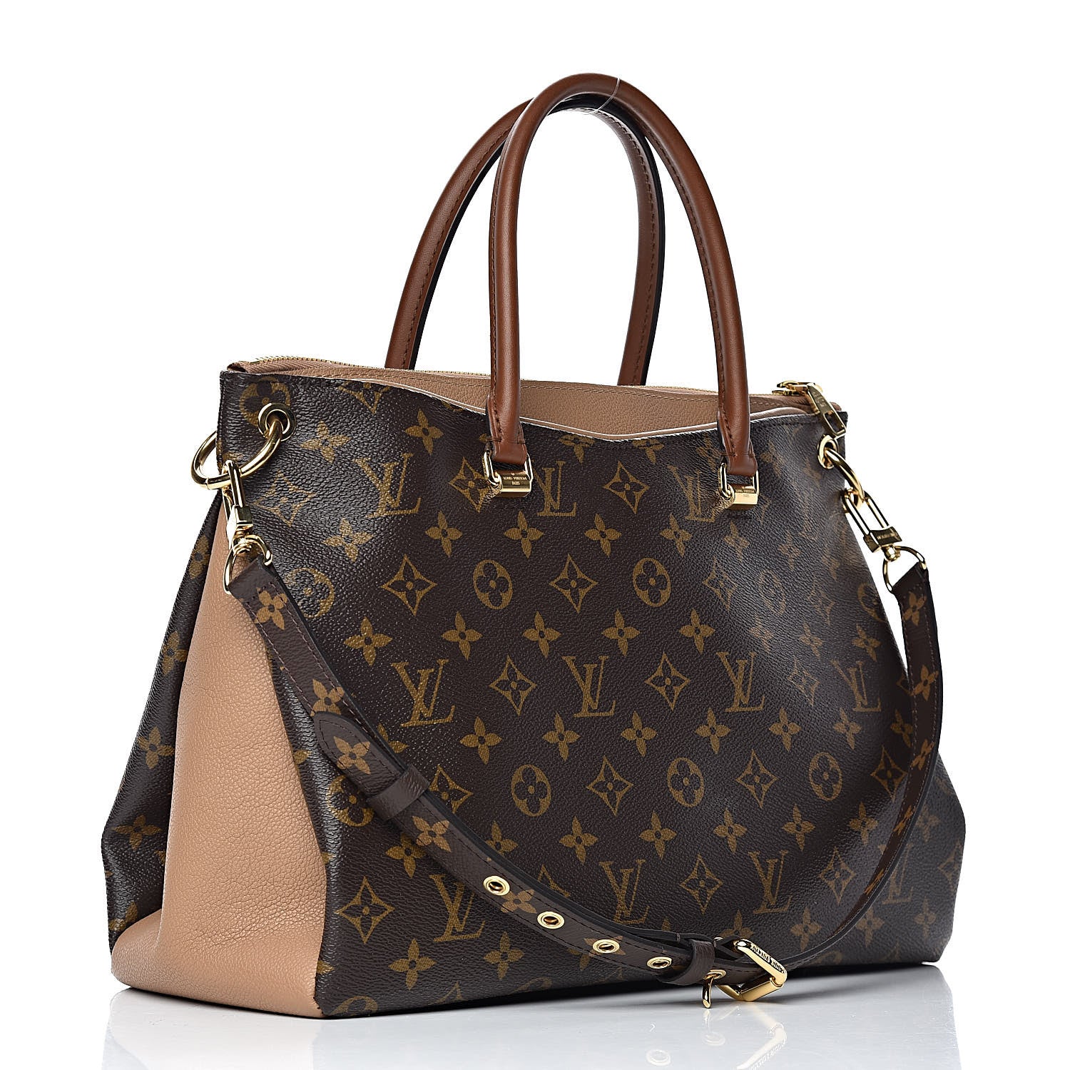 Louis Vuitton Monogram Pallas Full Sesame 3 of 10