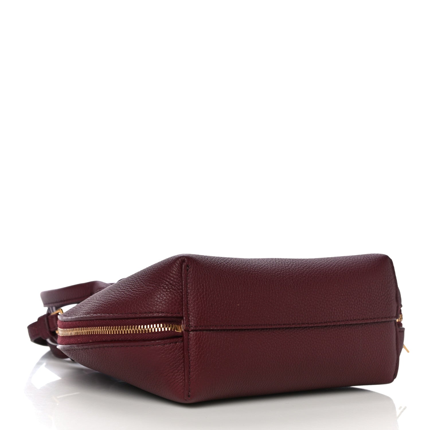 Bottega Veneta Grained Calfskin Swoop Bordeaux 4 of 11