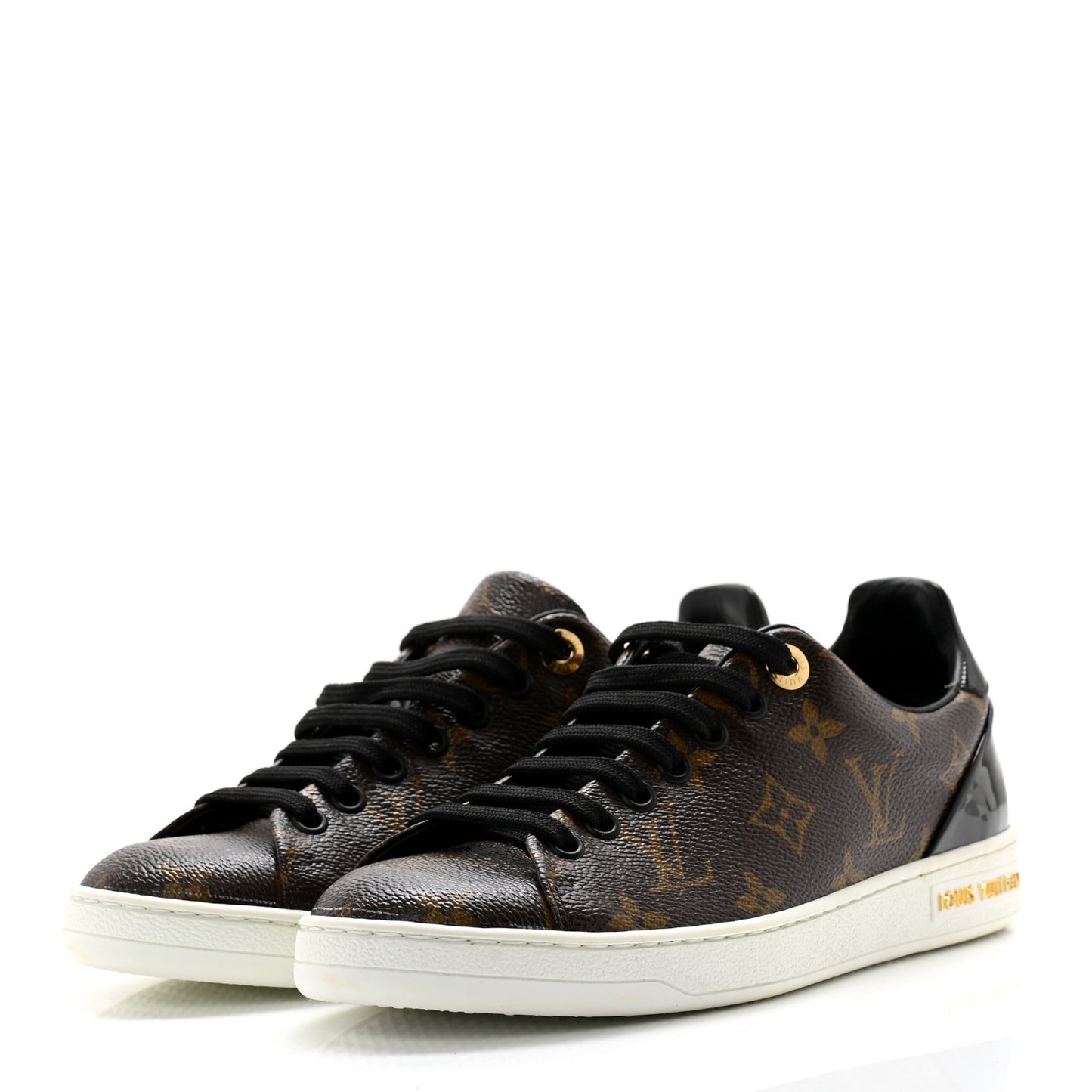 Patent Monogram Frontrow Sneakers 35.5
