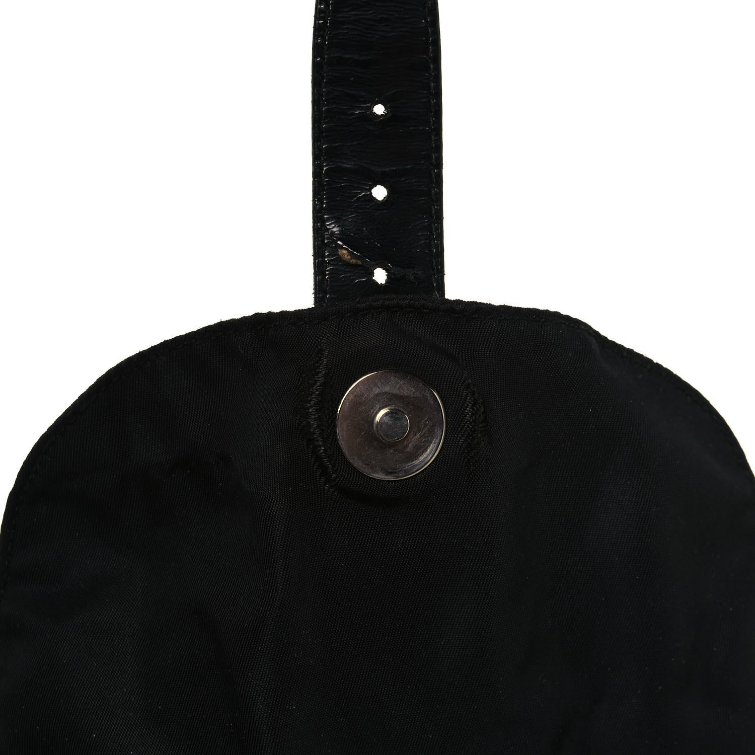 Prada Nylon Vela Single Buckle Backpack Black 12 of 12