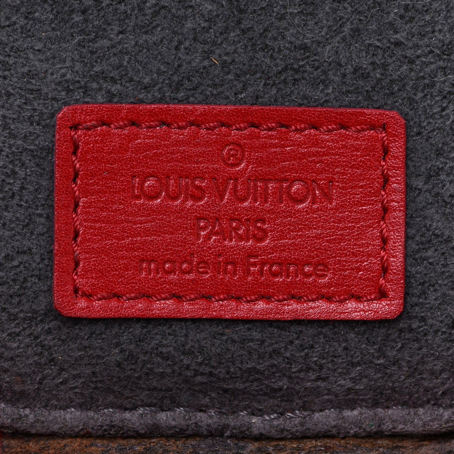 Epi Ecrin Bijoux 10cm Jewelry Box Case Red