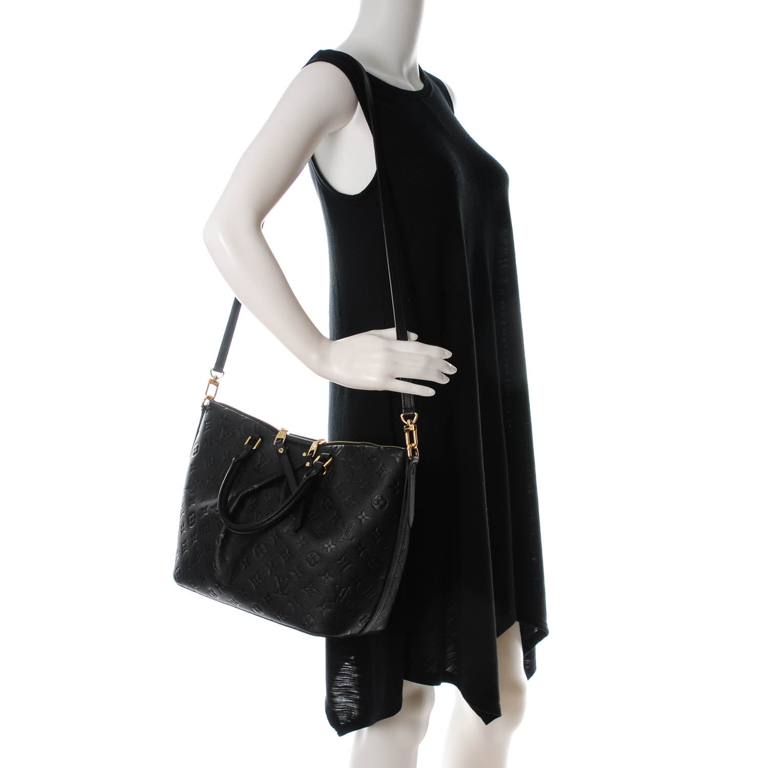 Louis Vuitton Empreinte Mazarine MM Black 2 of 6