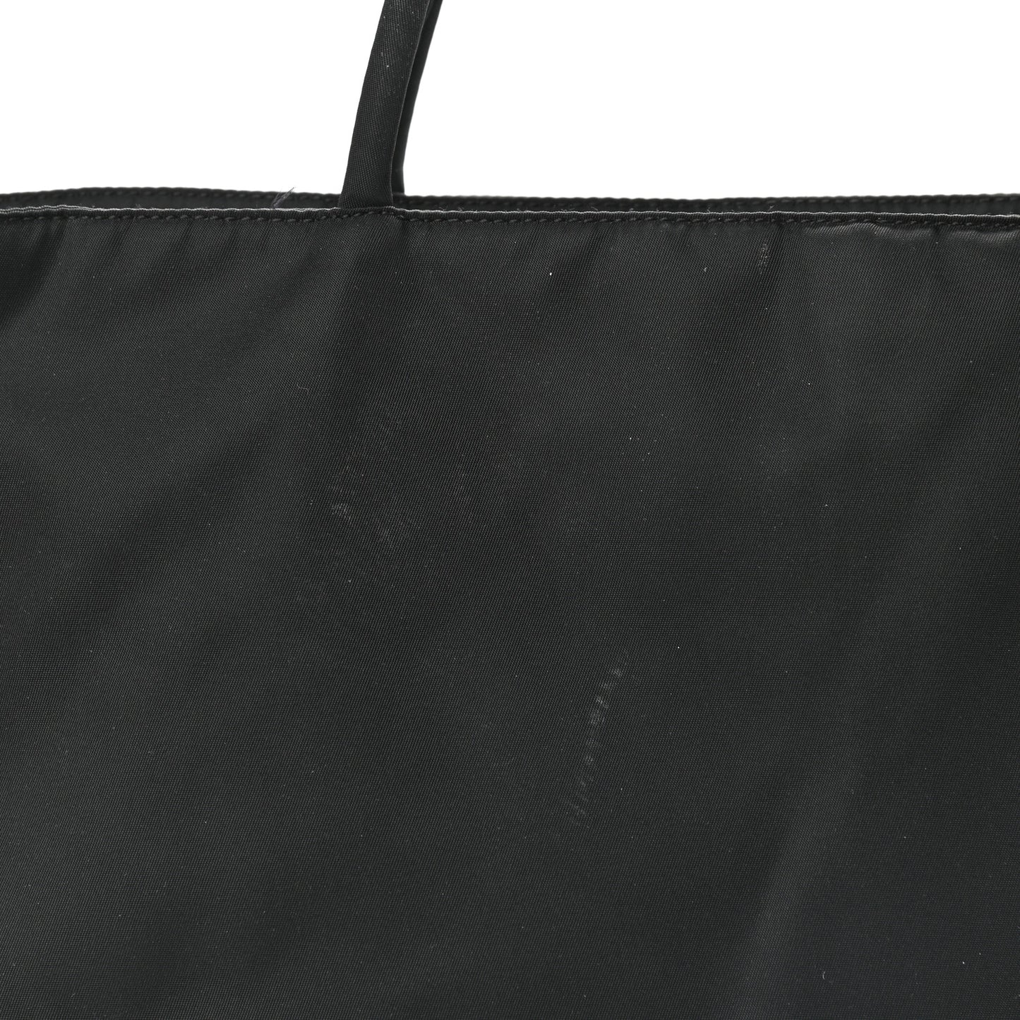 Calfskin Tessuto Nylon Easy Shoulder Bag Black