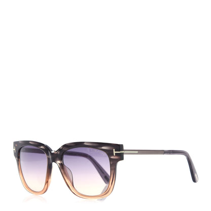 Tom Ford Acetate Tracy Sunglasses TF436 Grey Peach 1 of 8