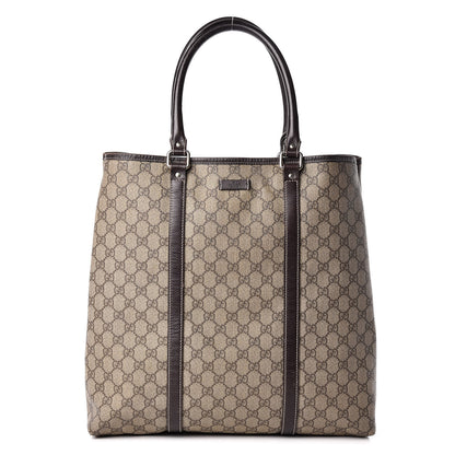 Gucci GG Plus Monogram Joy Vertical Tote Dark Brown 1 of 11