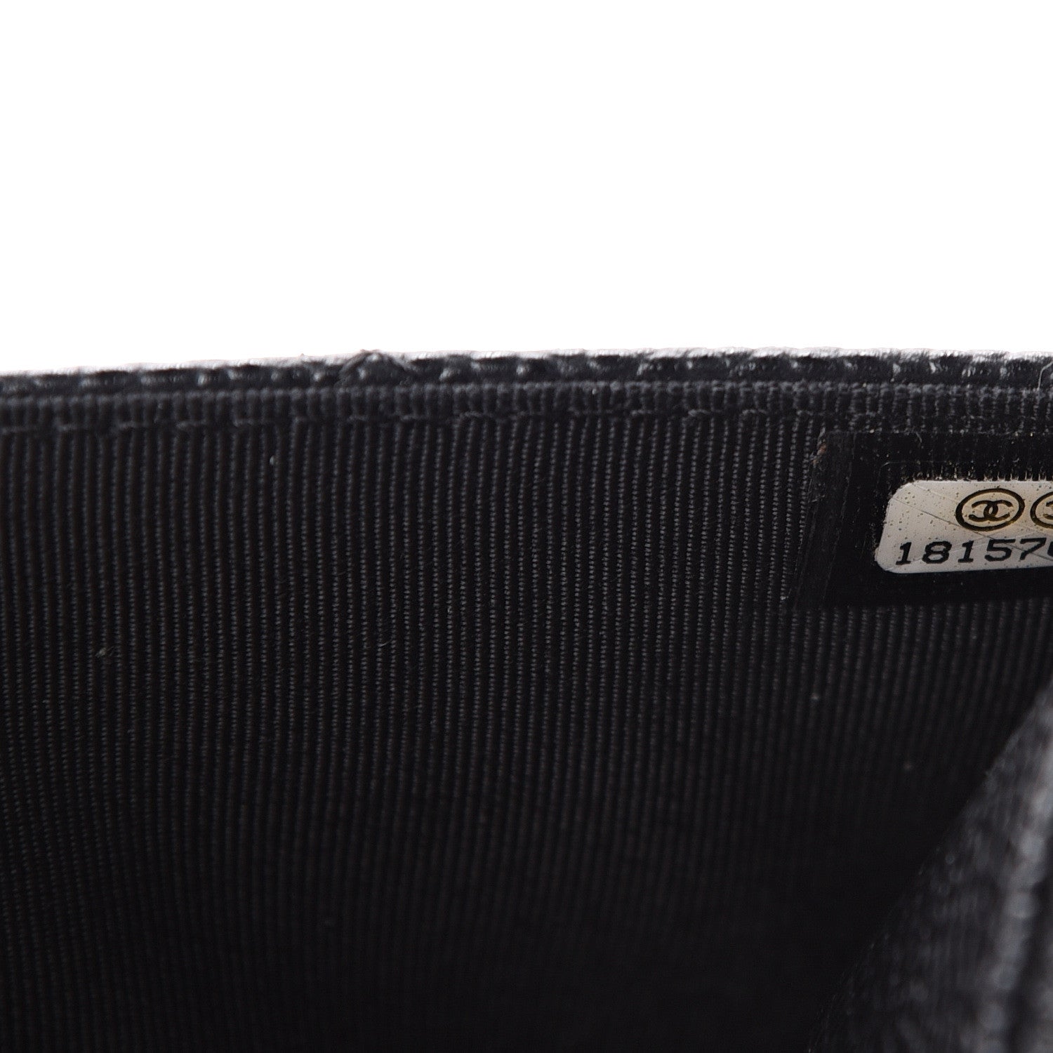 Chanel Caviar Quilted Wallet On Chain WOC Black 7 of 10