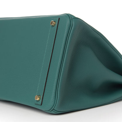 Hermes Togo Birkin 40 Malachite 9 of 11