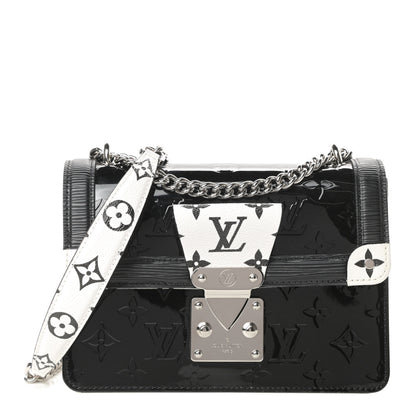 Louis Vuitton Vernis Epi Monogram Wynwood Black White 1 of 10