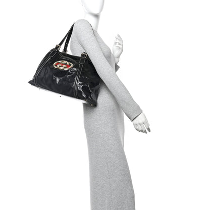 Gucci Dialux Medium Britt Tote Black 2 of 10