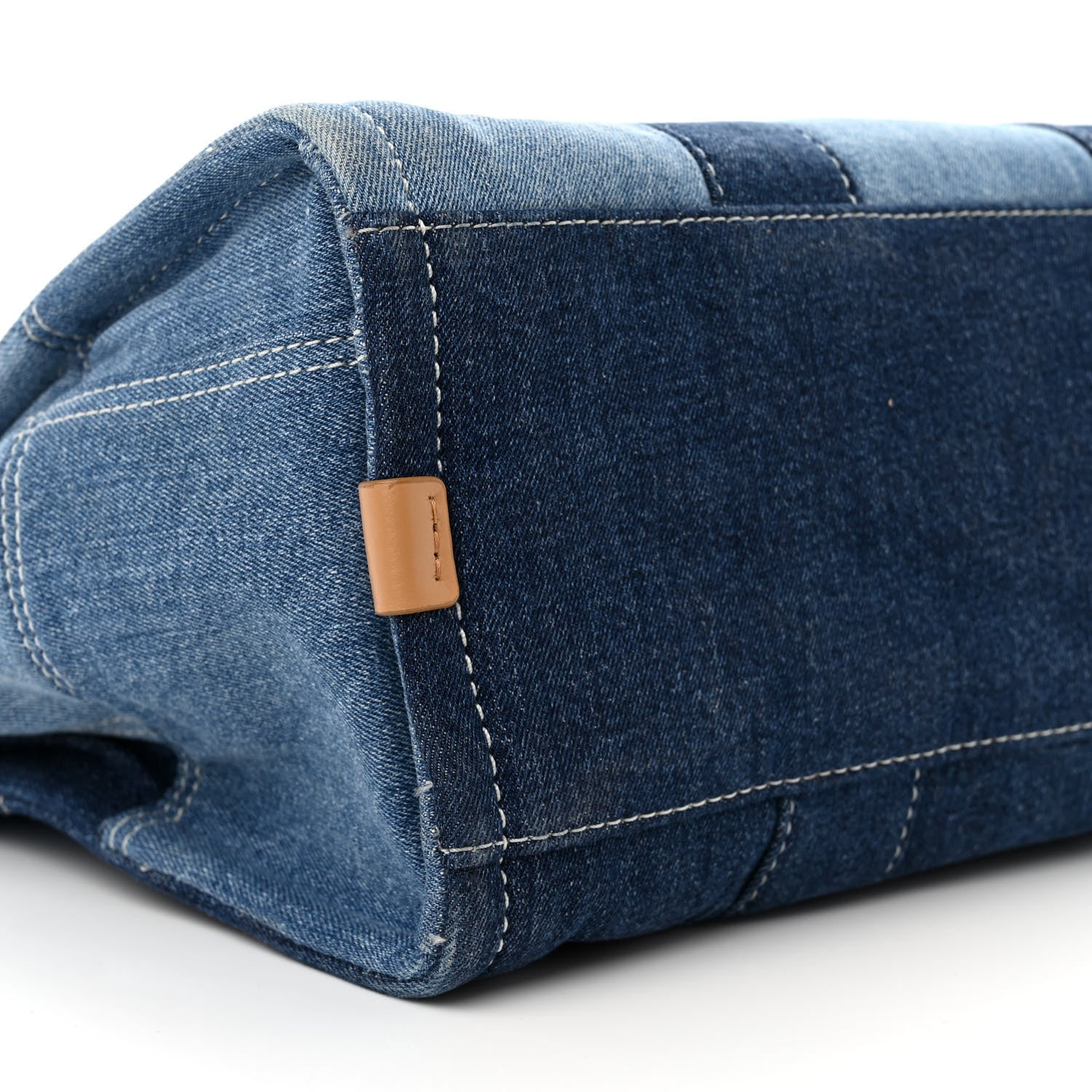 Marc Jacobs Denim Canvas Large The Tote Bag Blue 9 of 11