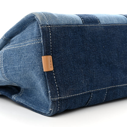Marc Jacobs Denim Canvas Large The Tote Bag Blue 9 of 11