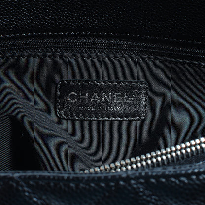Chanel Caviar Grand Shopping Tote GST Black 7 of 8