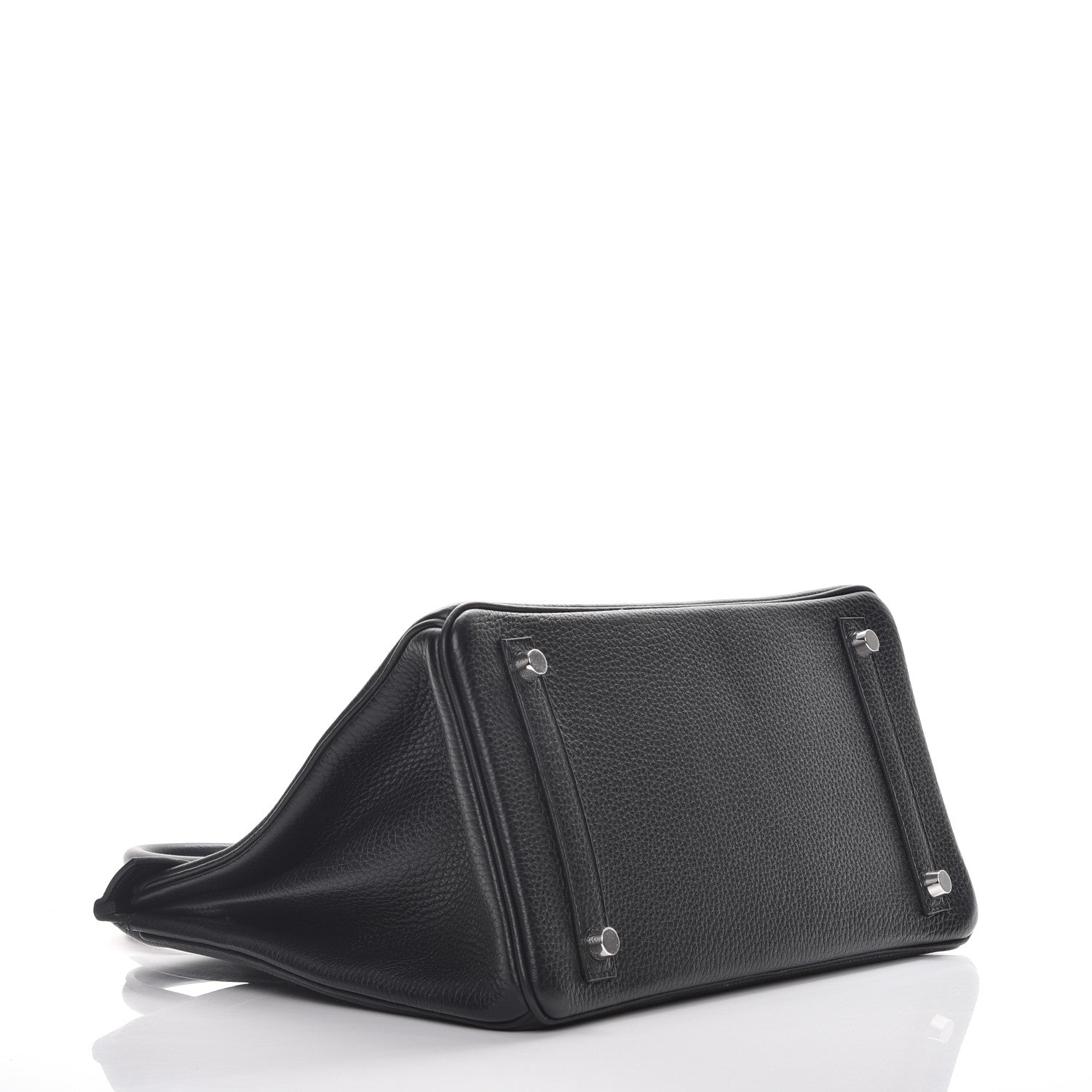 Hermes Taurillon Clemence Birkin 30 Black 4 of 28