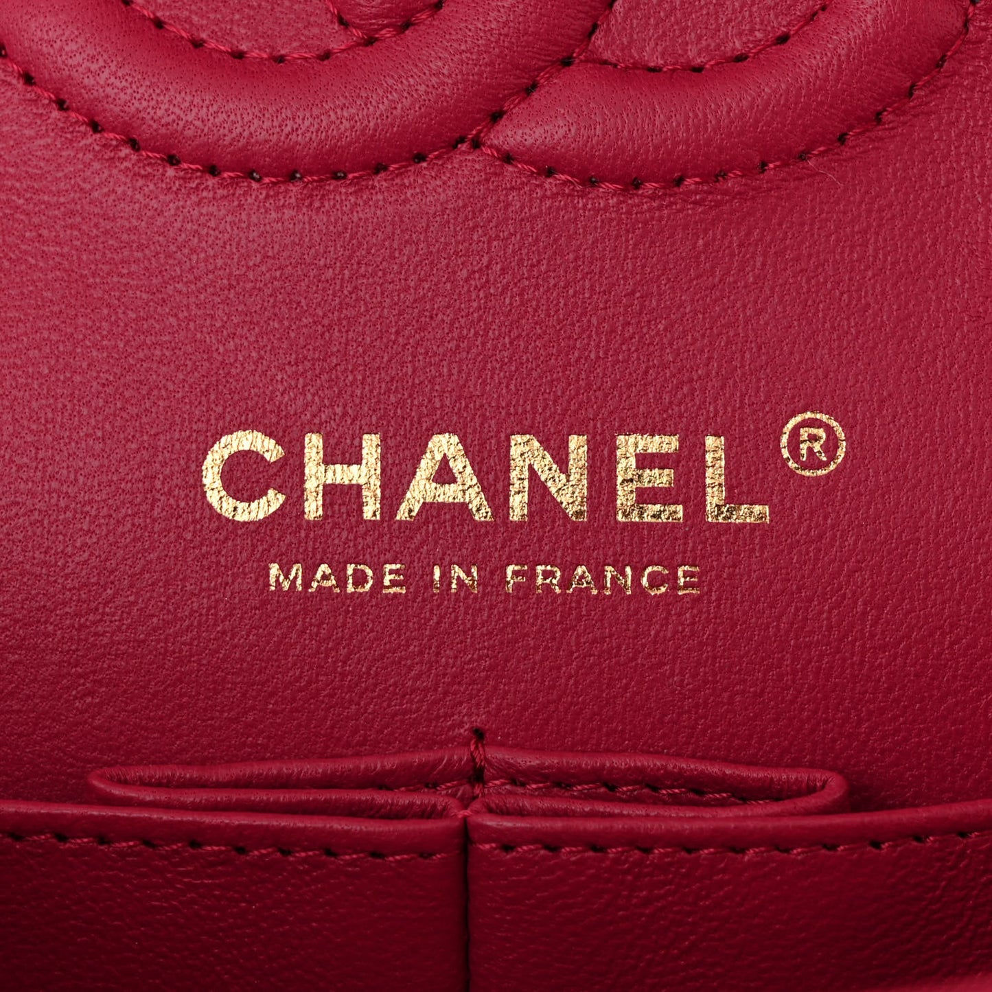 Caviar Quilted Small Double Flap Fuchsia