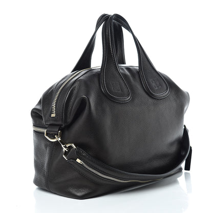 Givenchy Grained Calfskin Medium Zip Animation Nightingale Black 3 of 9