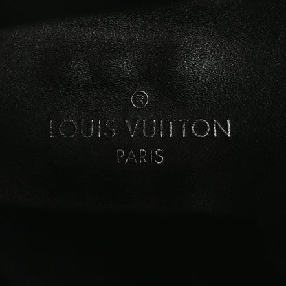 Louis Vuitton Calfskin Monogram Discovery Flat Ankle Boots 38 Black 7 of 10