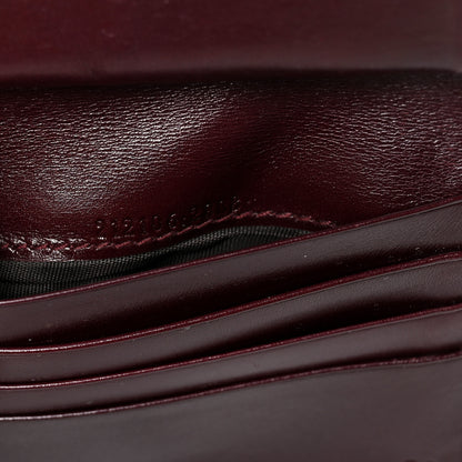 Gucci Imprime Monogram GG Pierce Tri Fold Wallet Bordeaux 7 of 7
