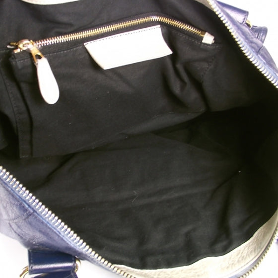 Balenciaga Agneau Giant Work Bleu 6 of 8