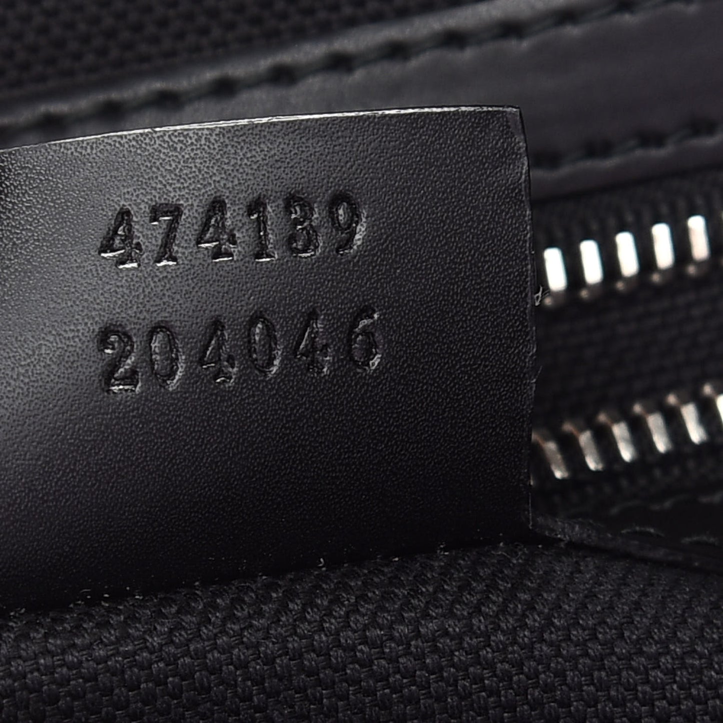 Soft GG Supreme Monogram Appia Calfskin Web East West Messenger Bag Black Grey