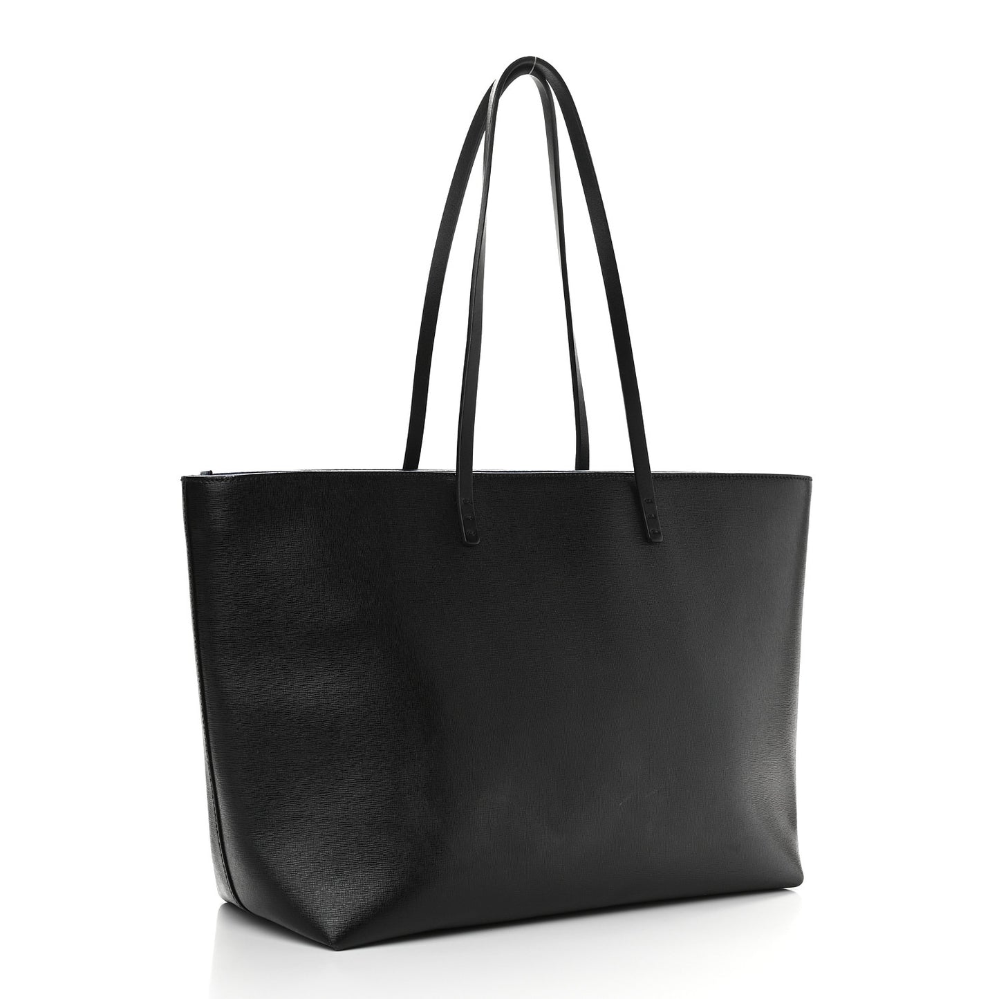 Vitello Elite Cuoio Monster Buggies Medium Roll Tote Black Multicolor Blue Cobalto