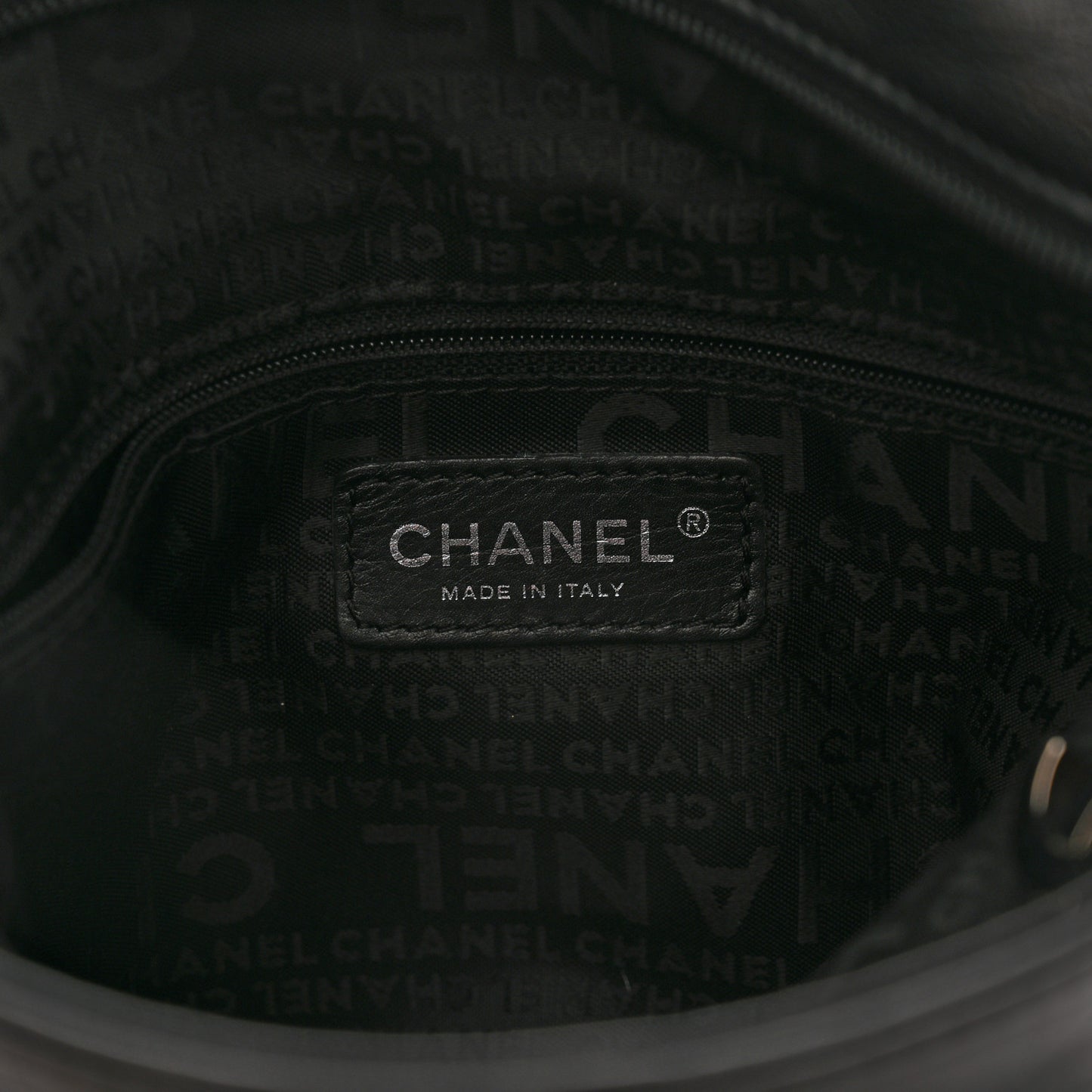 Lambskin Stitched Medium Ultimate Soft Tote Black