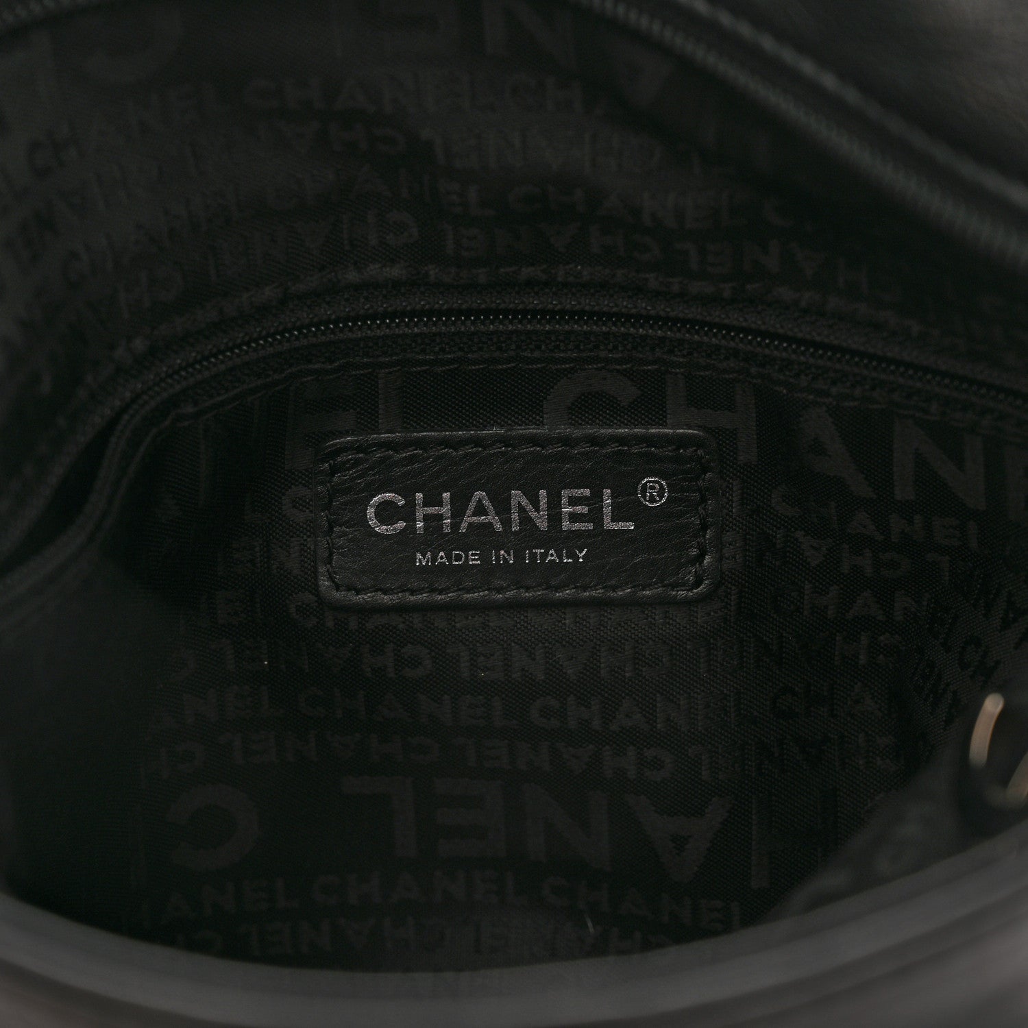 Chanel Lambskin Stitched Medium Ultimate Soft Tote Black 6 of 13