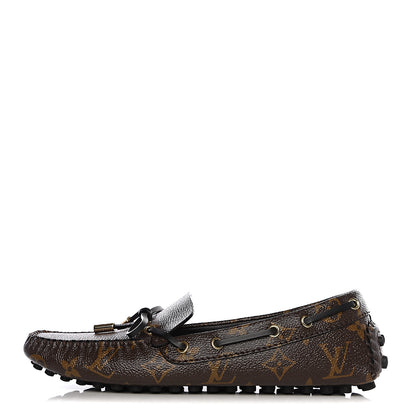 Louis Vuitton Patent Monogram Gloria Loafers 37 1 of 8